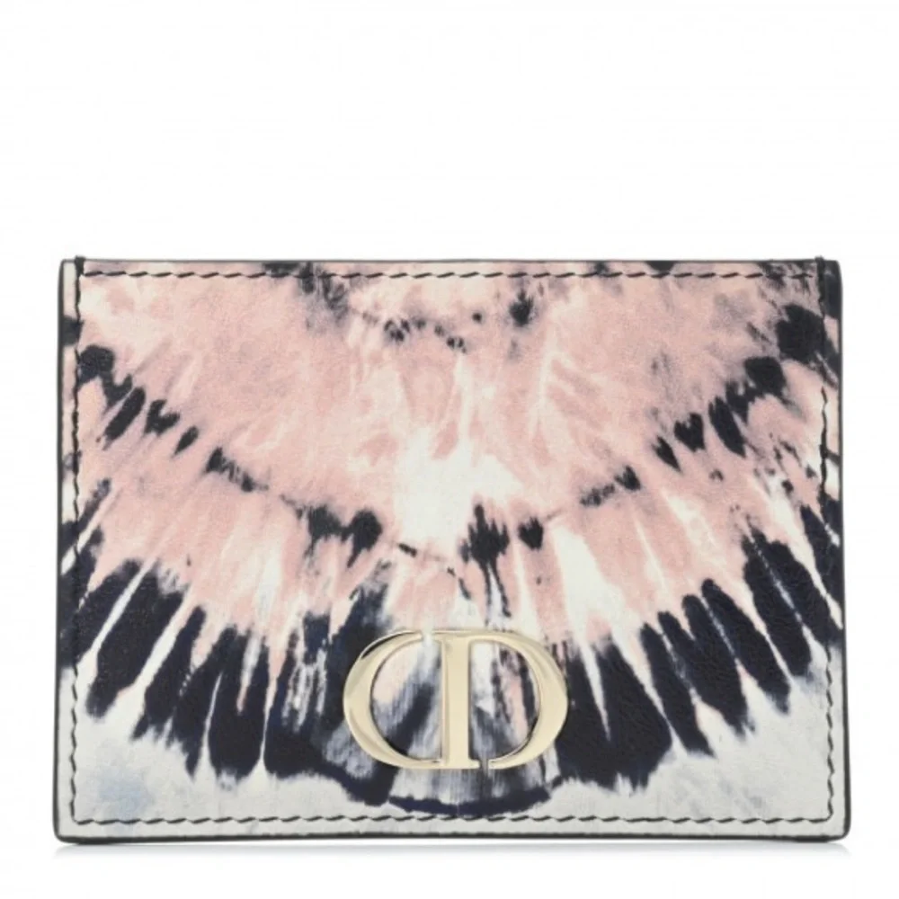 Dior Limited Edition Tie Dye Card Holder
